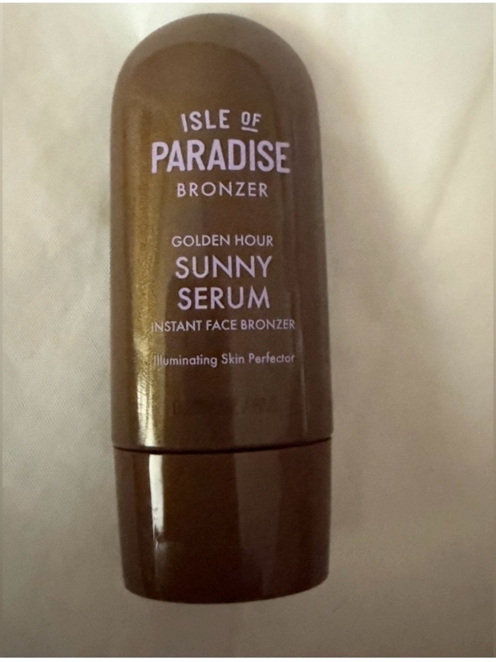 Isle of Paradise Sunny Serum Golden Hour Instant Face Bronzer
